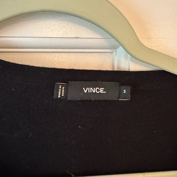 Vince Men's Black Crewneck Sweater - Picture 3 of 3